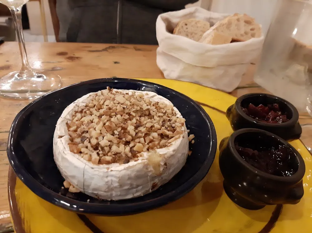Camembert Rôti Au Miel Et Noix
